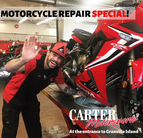 Motorcycle Repair Special | Carter Honda