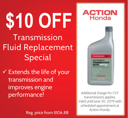honda transmission fluid change dealer cost